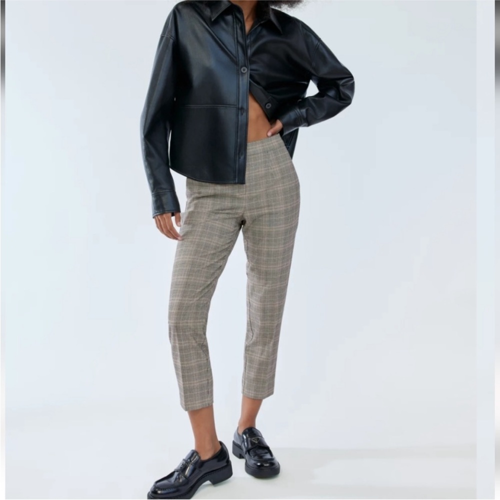 Aritzia Babaton Conan Pant in Glencheck